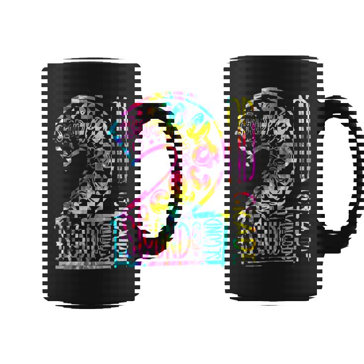 Tie Dye 2Nd Grade Typography Team 2Nd Grade Teacher Coffee Mug