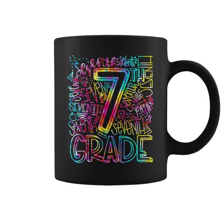 Tie Dye 7Th Grade Typography Team 7Th Grade Teacher Coffee Mug