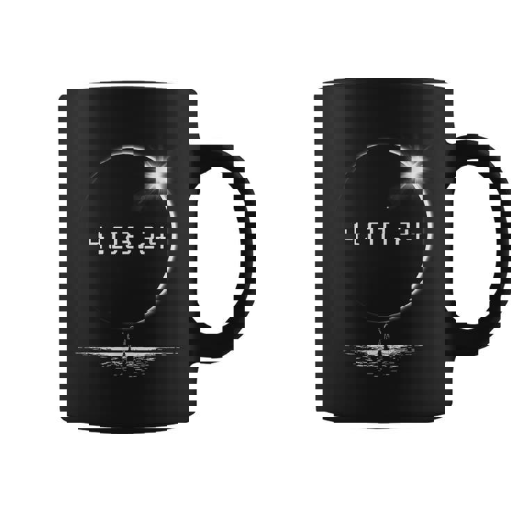 Total Solar Eclipse 2024 America Totality Spring 40824 Coffee Mug