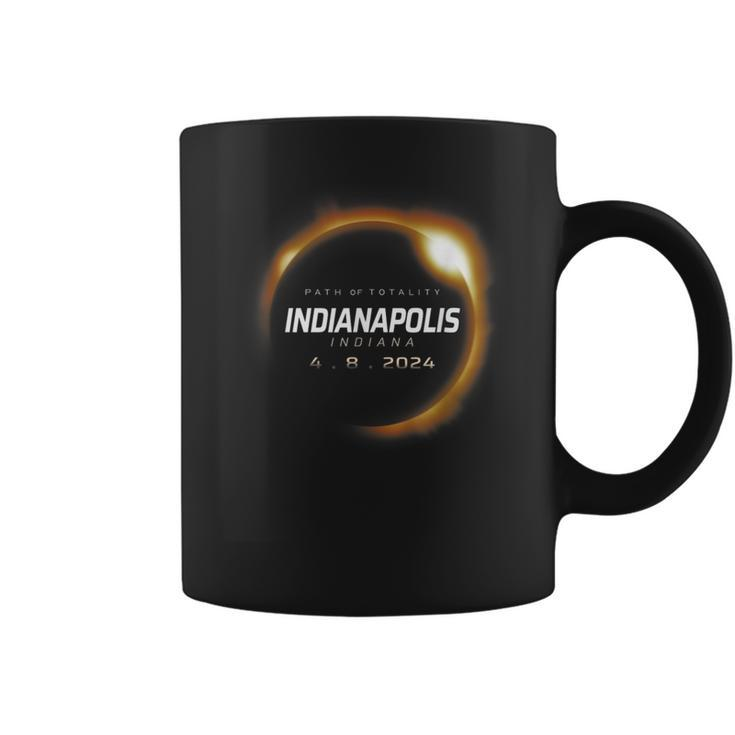 Total Solar Eclipse 2024 Indianapolis Indiana April 4 2024 Coffee Mug