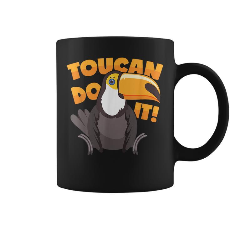 Toucan Motivational Pun  Coffee Mug