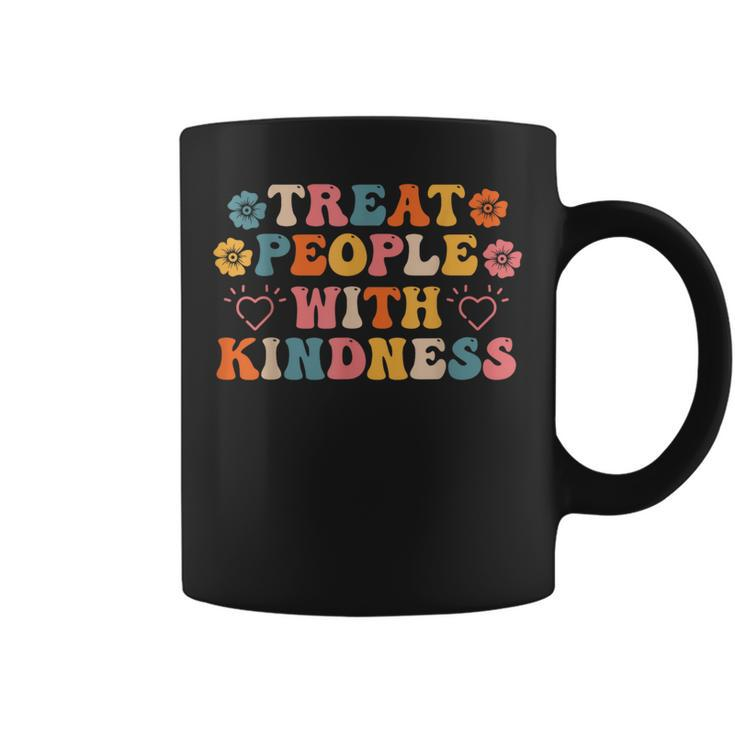 Treat People With Kindness Graphic  For Women And Men  Coffee Mug