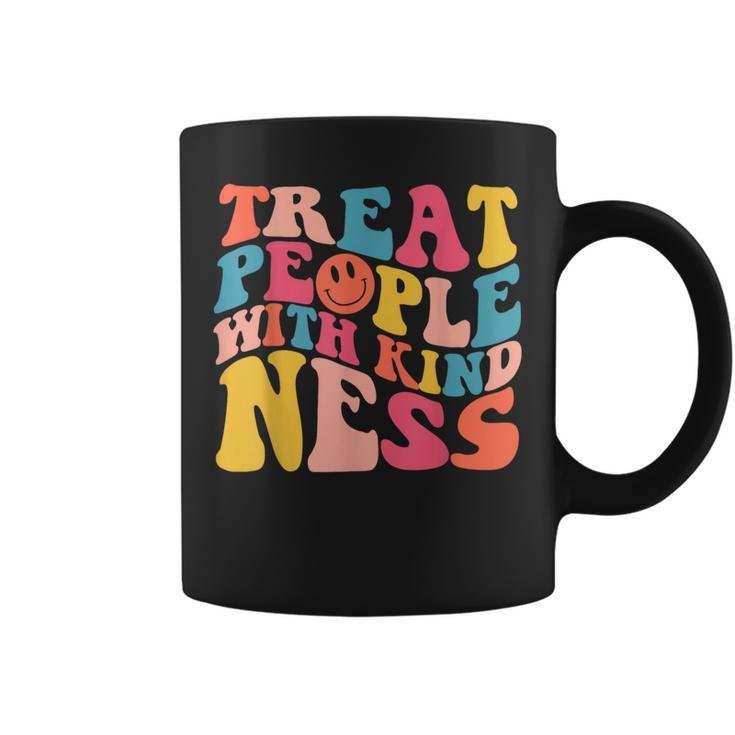 Treat People With Kindness Trendy Preppy  Coffee Mug