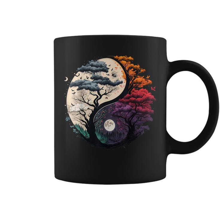 Tree Of Life Yin Yang  Coffee Mug