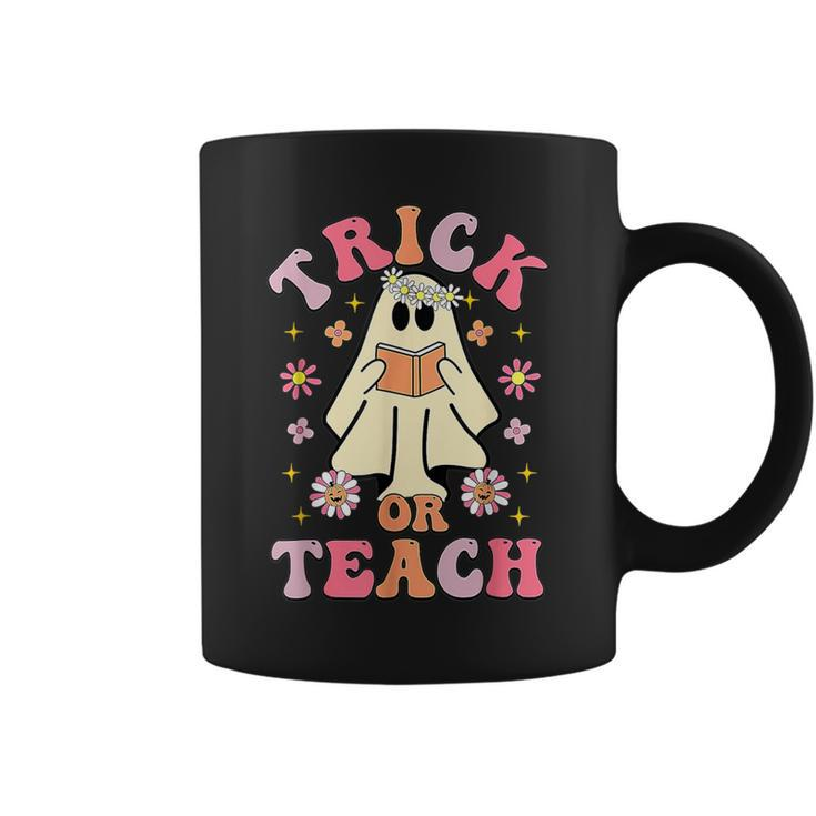 Trick Or Teach Teacher Happy Halloween Costume Coffee Mug