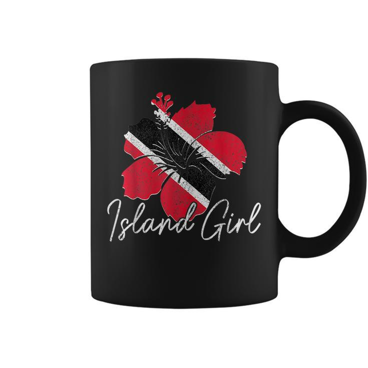 Trinidad & Tobago Girl Trinidadian Flag Pride Roots Pride Month Funny Designs Funny Gifts Coffee Mug