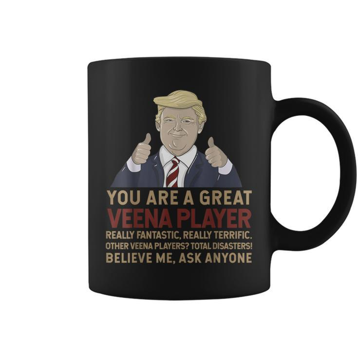 Trump You Are A Great Great Veena Player Coffee Mug