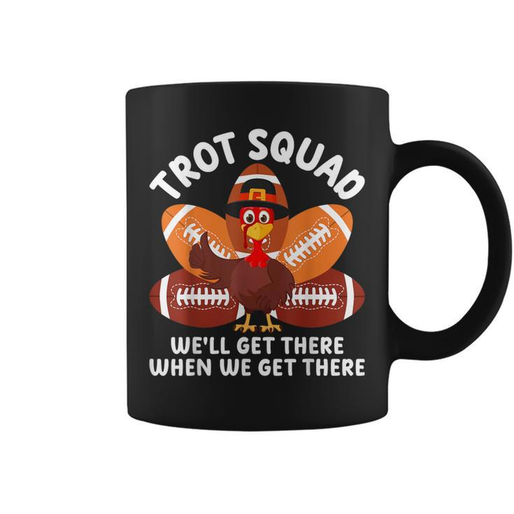 Turkey Trot Squad Thanksgiving Running Costume Boy Men Coffee Mug