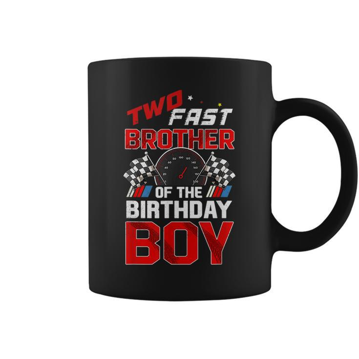 Two Fast Birthday Decorations Brother Of The Birthday Boy  Coffee Mug