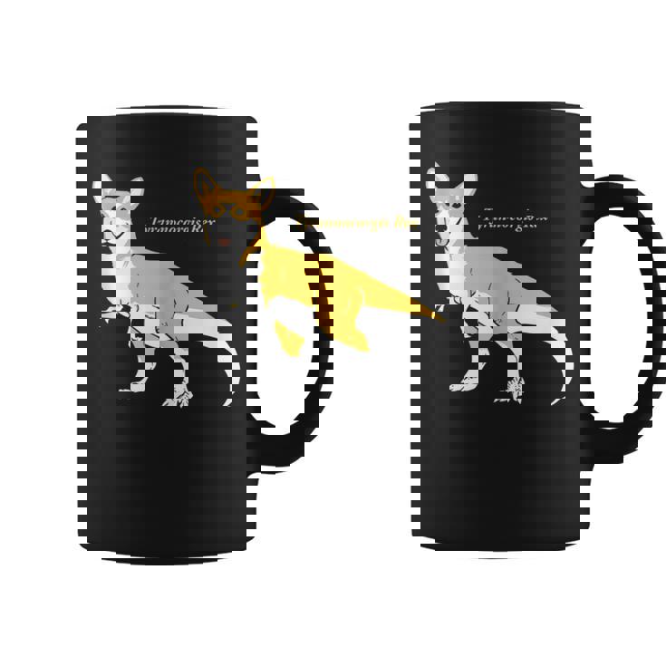 Tyrannocorgis Rex Funny Corgi Dinosaur King Of Cuteness Coffee Mug