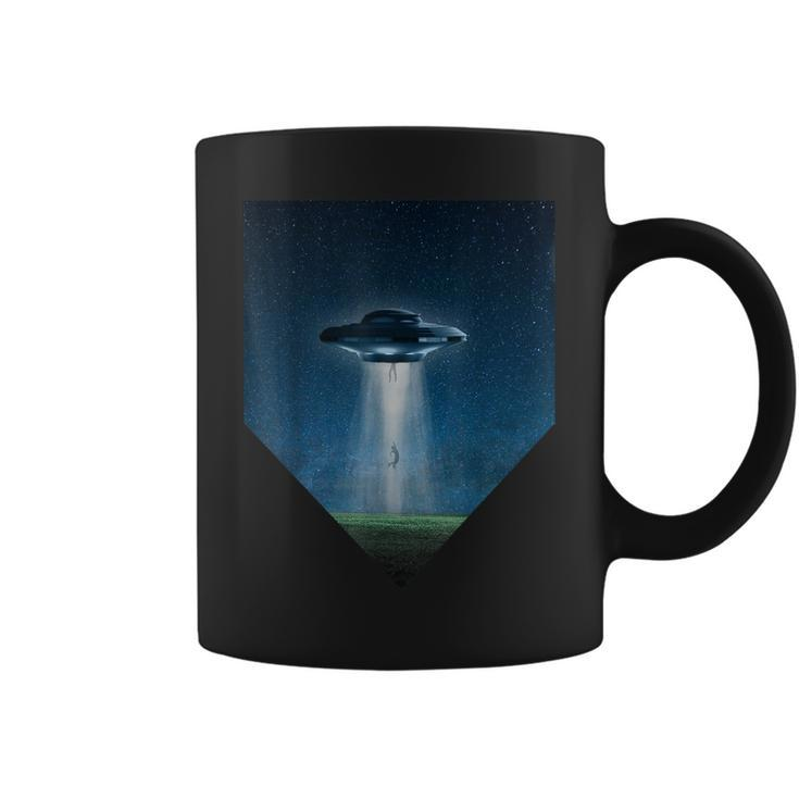 Ufo Abduction  Flying Saucer Alien Believers Space  Coffee Mug