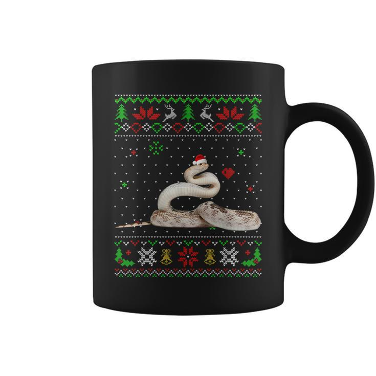 Ugly Christmas Pajama Sweater Snake Animals Lover Coffee Mug