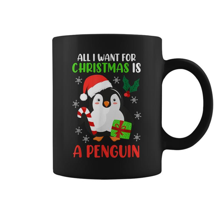 Ugly Christmas Penguin Christmas Coffee Mug