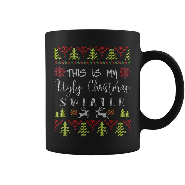 This Is My Ugly Christmas Sweater Party Coffee Mug