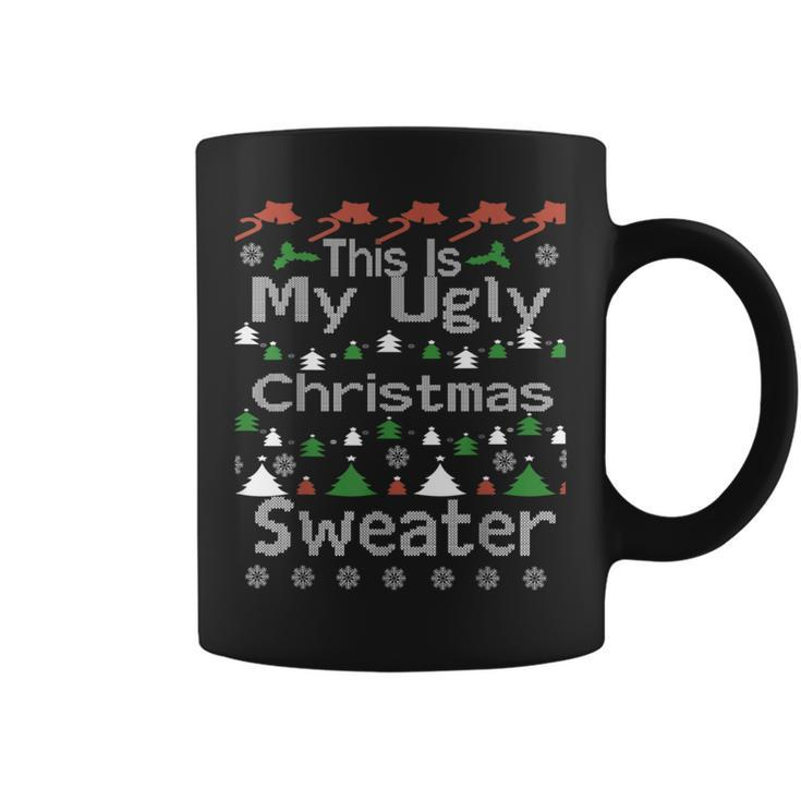 This Is My Ugly Christmas Sweater Xmas Holiday Coffee Mug