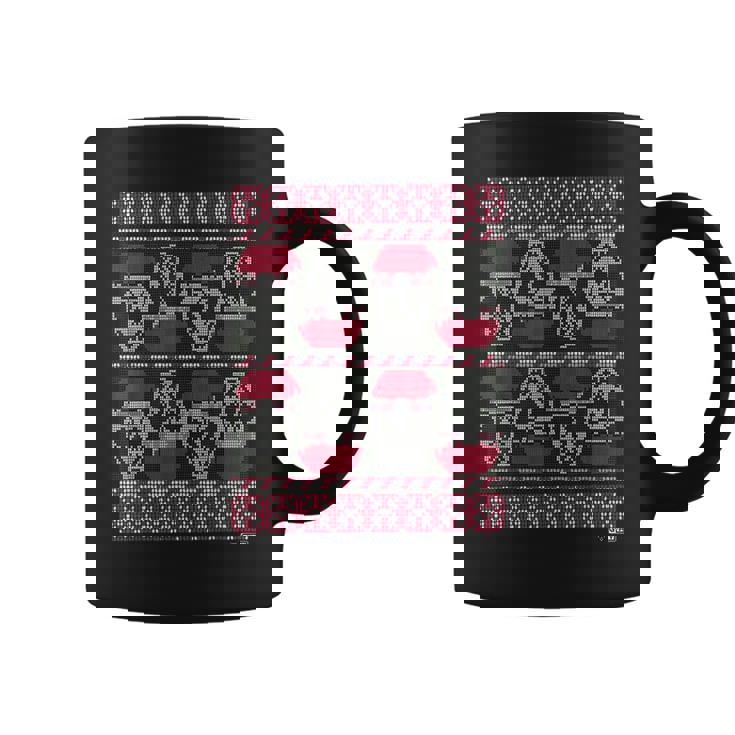 Ugly Skeleton Christmas Sweater Horror Themed Christmas Ugly Coffee Mug
