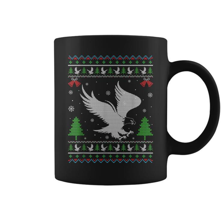 Ugly Xmas Eagle Ugly Christmas Sweater Coffee Mug