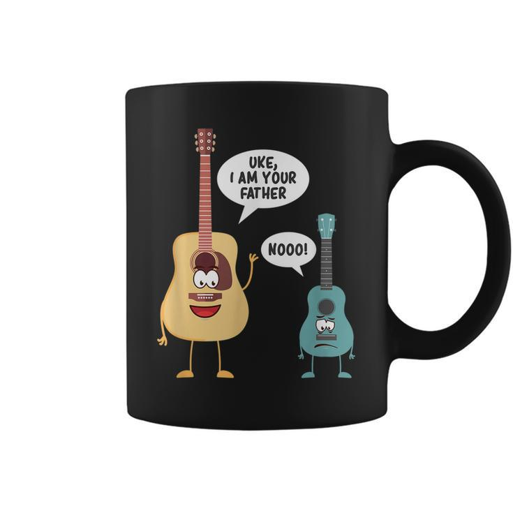 Uke I Am Your Father | Ukulele Guitar Music  Coffee Mug