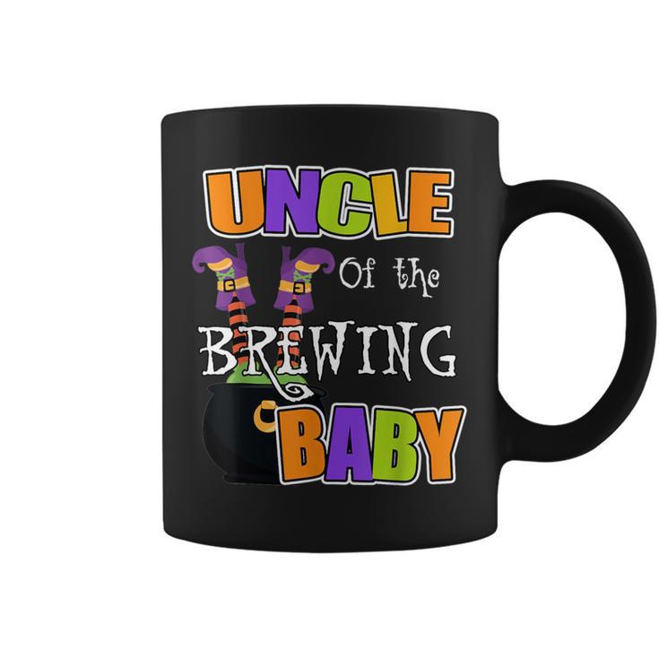 Uncle Of Brewing Baby Halloween Theme Baby Shower Spooky Coffee Mug