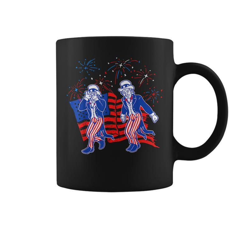Uncle Sam Griddy 4Th Of July Funny Independence Day Boy Kids  Coffee Mug