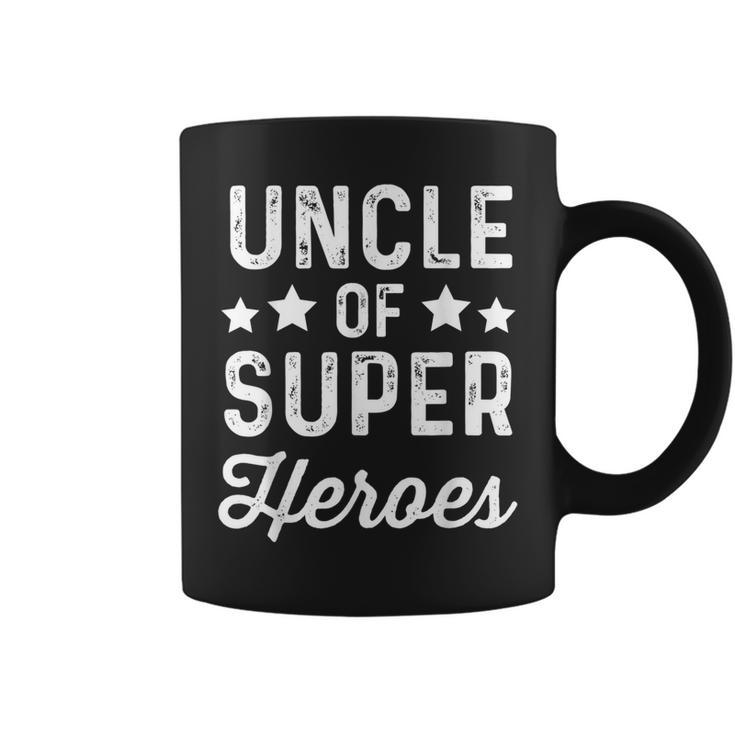 Uncle Super Heroes  Superhero Coffee Mug