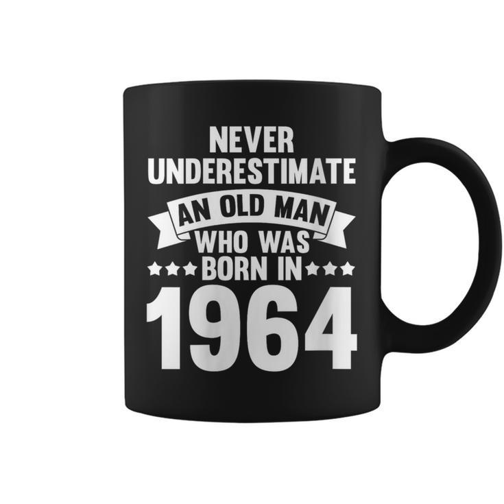 Never Underestimate Man Who Was Born In 1964 Born In 1964 Coffee Mug