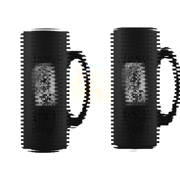 Never Underestimate An Old Man With A Bicycle September Coffee Mug