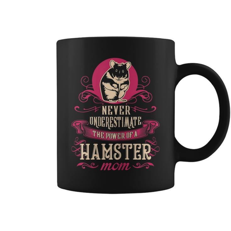 Never Underestimate Power Of Hamster Mom Coffee Mug