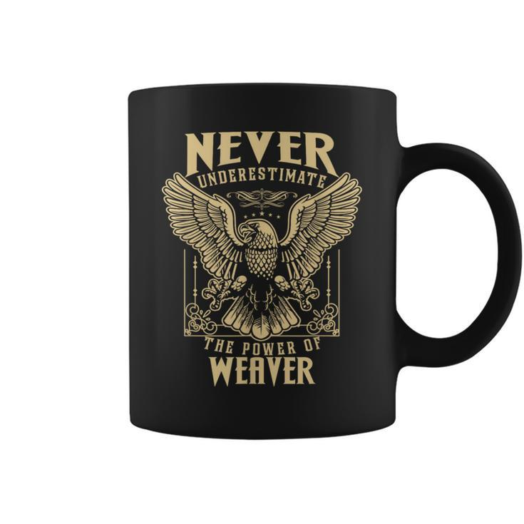 Never Underestimate The Power Of Weave Clothing Coffee Mug