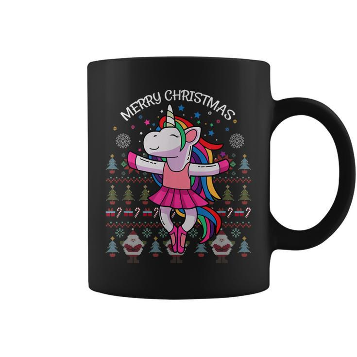 Unicorn Ugly Christmas Sweater For X-Mas Coffee Mug