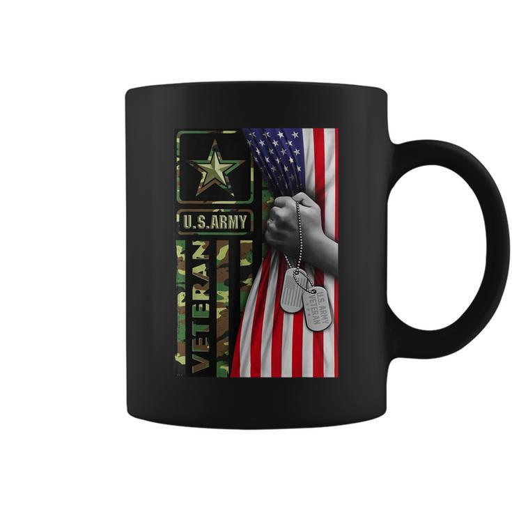 United States Army Veteran Flag Soldier Military Us Army  Coffee Mug