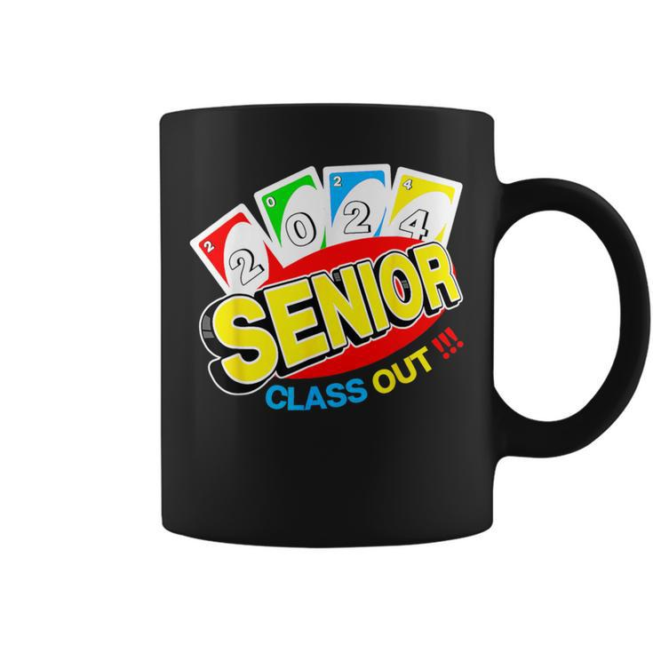 Uno Out Senior 2024 Graduation Class Of 2024 Uno Lover Coffee Mug