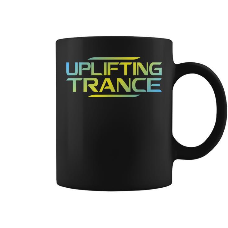 Uplifting Trance Music For Ravers Techno Edm Coffee Mug