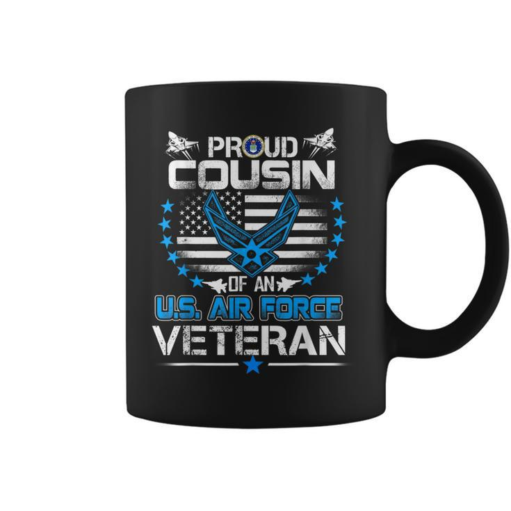 Us Air Force Veteran Proud Cousin Of An Air Force  Coffee Mug