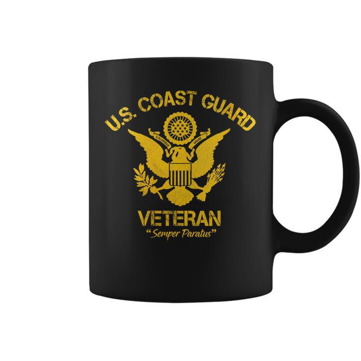 Us Coast Guard Veteran Eagle Vintage Veterans Day Mens Gift For Womens Coffee Mug