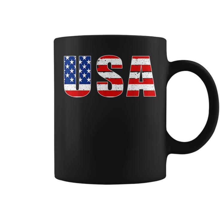 Usa American Flag United States Of America Us 4Th Of July Usa Funny Gifts Coffee Mug