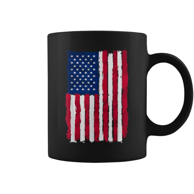 Usa Flag 4Th July Red American White Star Blue Stripes 4 Day  Coffee Mug