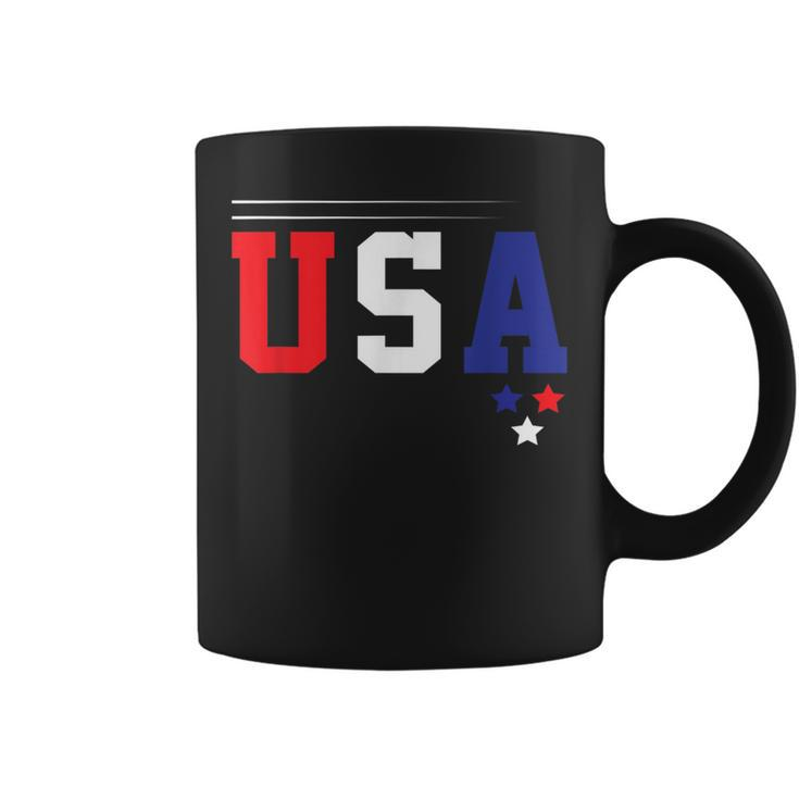 Usa Flag Patriotic American Independence Day 4Th Of July Patriotic Funny Gifts Coffee Mug