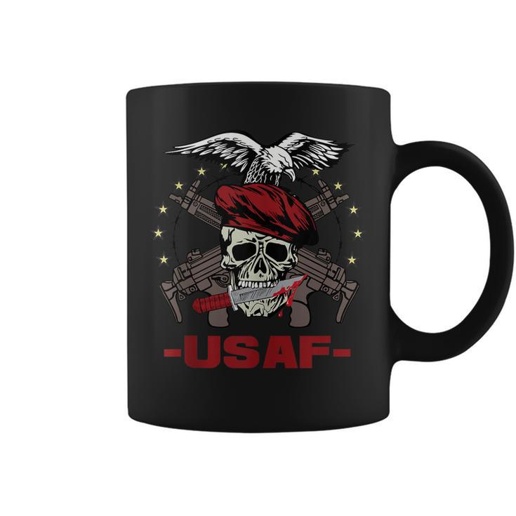 Usaf United States Air Force Eagle Skull  Coffee Mug