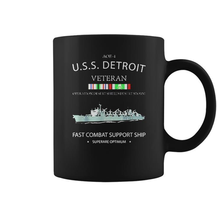 Uss Detroit Veteran  Coffee Mug