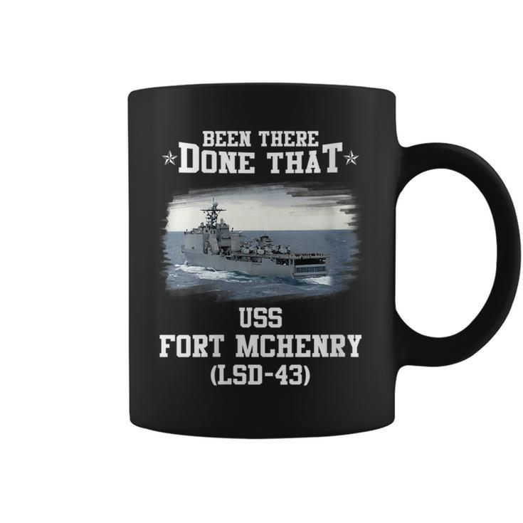 Uss Fort Mchenry Lsd-43 Veterans Day Father Day Gift  Coffee Mug