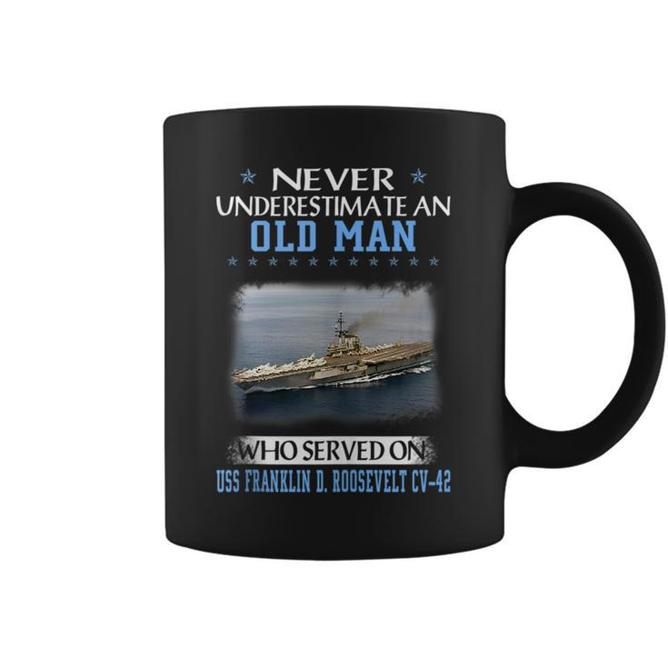 Uss Franklin D Roosevelt Cv-42 Veterans Day Father Day Gift  Coffee Mug