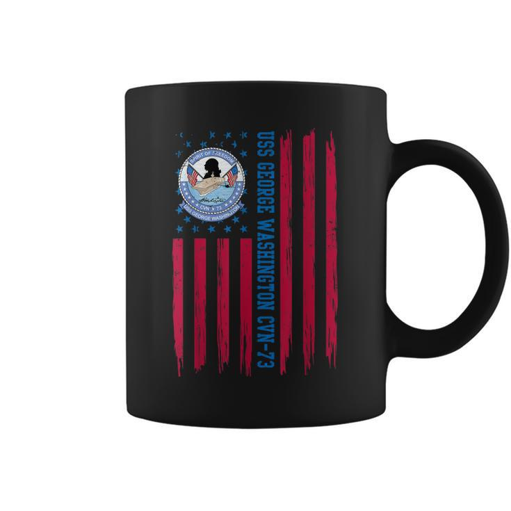 Uss George Washington Cvn 73 Aircraft Carrier Veteran Day  Coffee Mug
