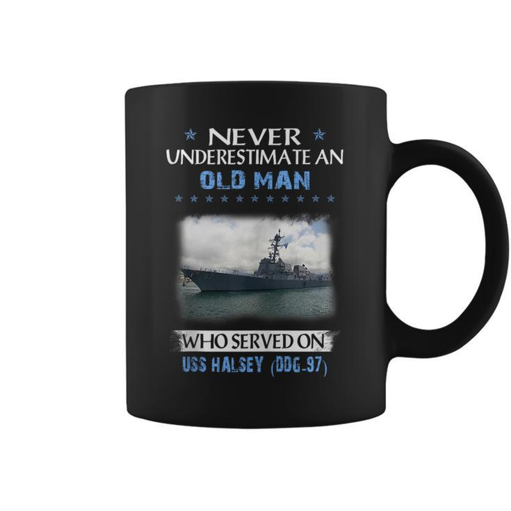 Uss Halsey Ddg-97 Destroyer Class Veterans Day Father Day  Coffee Mug