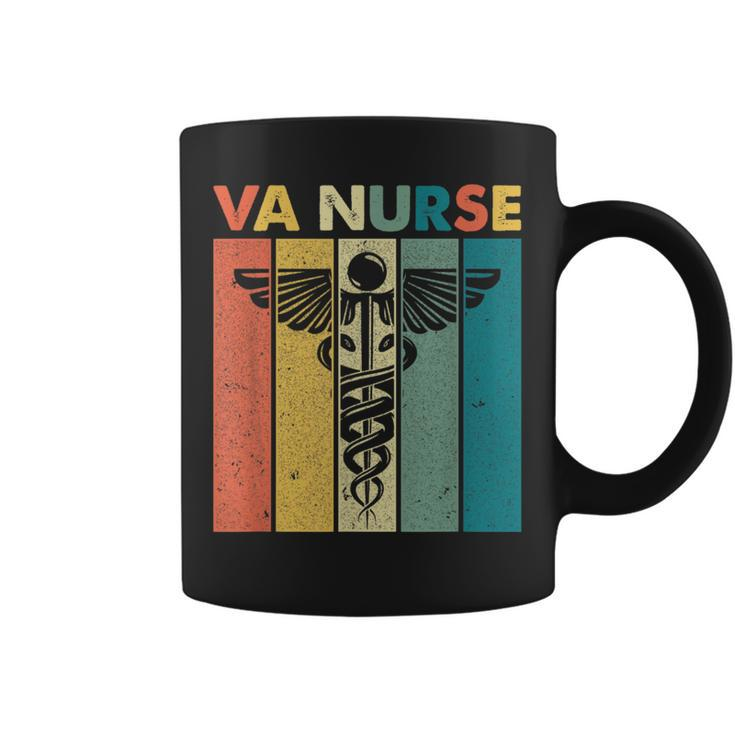 Va Nurse Retro Vintage Valentine For Nurse Va Nurse Retro Coffee Mug