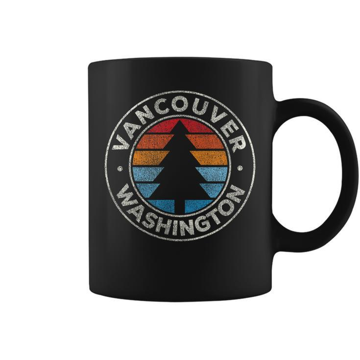 Vancouver Washington Wa Vintage Graphic Retro 70S  Coffee Mug