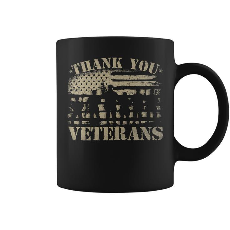 Veteran Vets Thank You Veterans Shirts Veteran Day Boots Dogtag Usa Flag 348 Veterans Coffee Mug