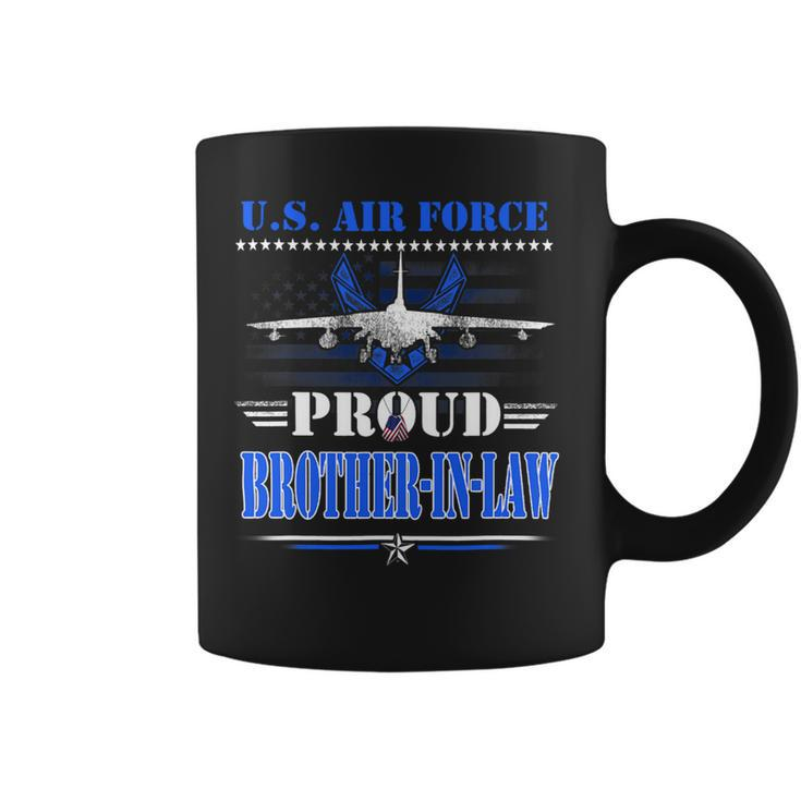 Veteran Vets Us Air Force Proud Brotherinlaw Usaf Air Force Veterans Coffee Mug