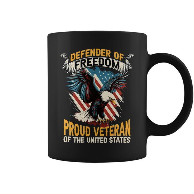 Veteran Vets Us Patriotic Defender Of Freedom Veterans Coffee Mug