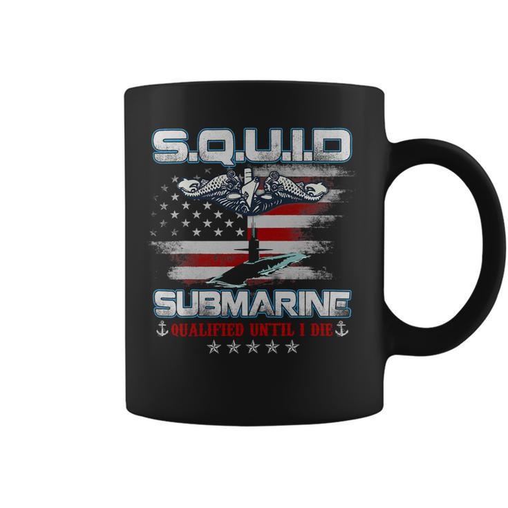 Veteran Vets US Submarine Service Veteran Submariner Usa Flag Vintage 106 Veterans Coffee Mug